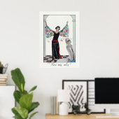 George Barbier Poster (Heimbüro)