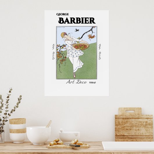 George Barbier Poster (Küche)