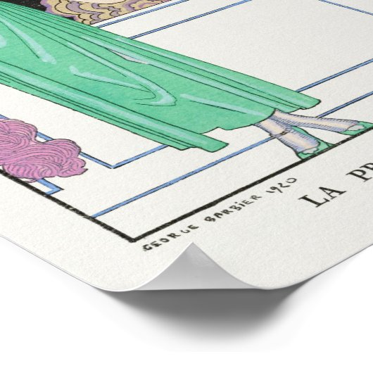 George Barbier Poster (Ecke)