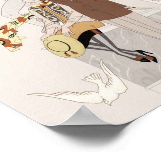 GEORGE BARBIER POSTER (Ecke)