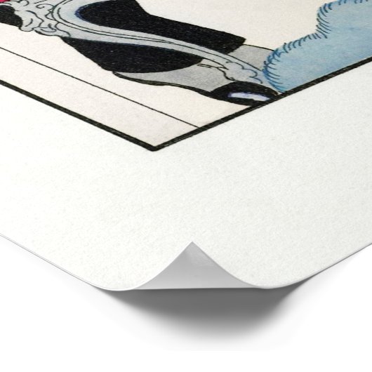 George Barbier Poster (Ecke)