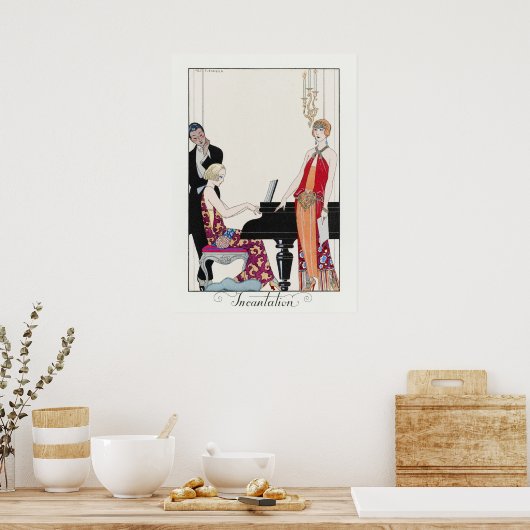 George Barbier Poster (Küche)