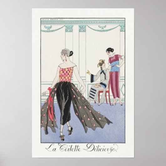 George Barbier Poster (Vorne)