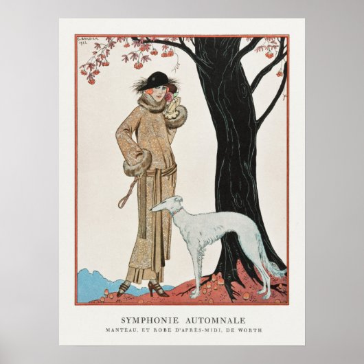 George Barbier Poster (Vorne)
