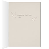 George Barbier Valentine Liebe Paar CC1222 Card (Innen (Rechts))