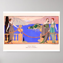 George Barbier Vintag Poster