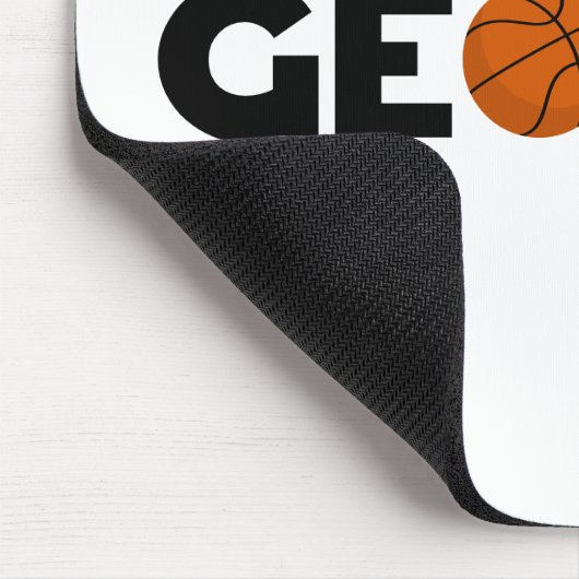 George Basketball Mousepad (Ecke)