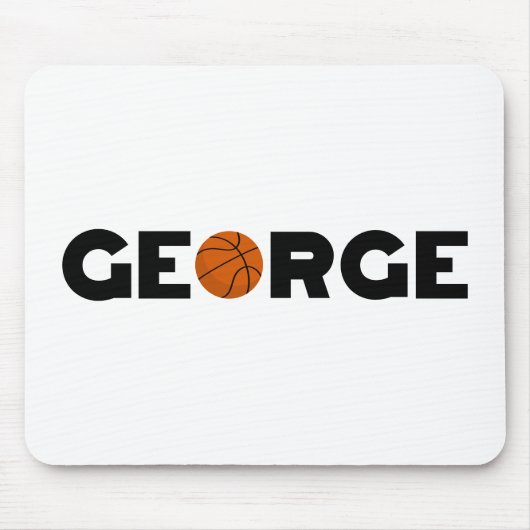 George Basketball Mousepad (Vorne)