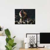 George belägert beide Mitglieder dieses Club Maler Poster (Heimbüro)