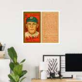 George Bell Brooklyn Baseball 1911 Poster (Heimbüro)