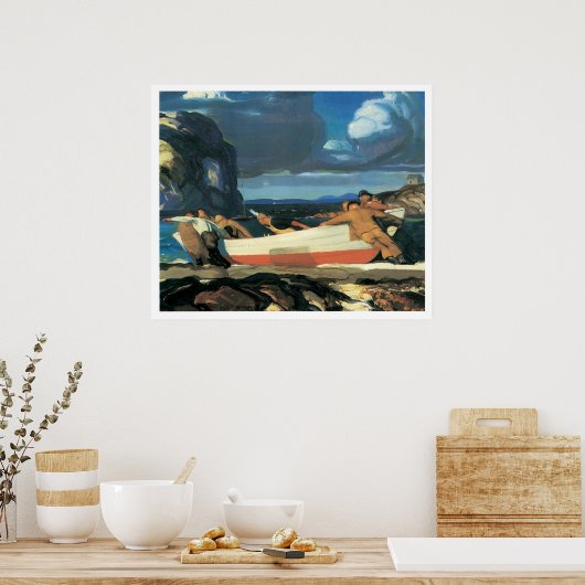 George Bellows 1913 Poster (Küche)