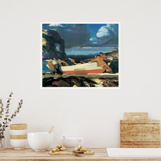 George Bellows 1913 Poster (Küche)