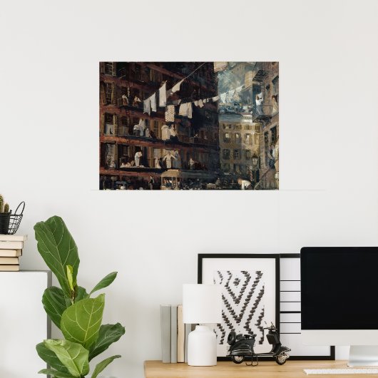 GEORGE BELLOWS POSTER (Heimbüro)