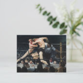 George Bellows Stag über Sharkeys Boxkunst Postkarte (Stehend Vorderseite)