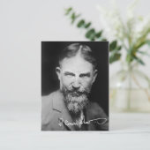 George Bernard Shaw - Portrait Postkarte (Stehend Vorderseite)