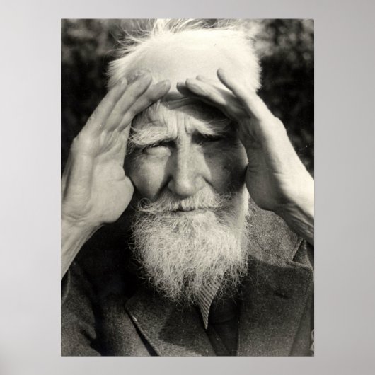 George Bernard Shaw Poster (Vorne)