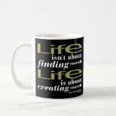 George Bernard Shaw-Zitat Kaffeetasse (Links)