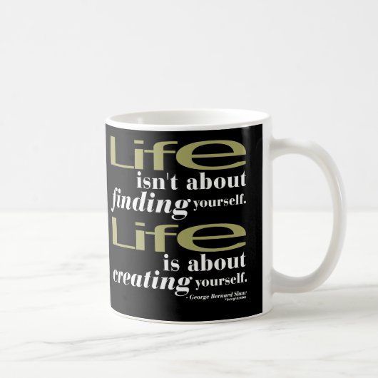 George Bernard Shaw-Zitat Kaffeetasse (Rechts)
