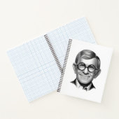 George Burns Notizblock (Innenseite)