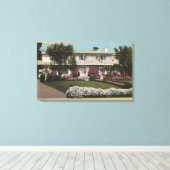 George Burns und Gracie Allen's Zuhause Leinwanddruck (Insitu (Holzboden))