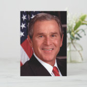 George Bush 43. US-Präsident Foto (Stehend Vorderseite)