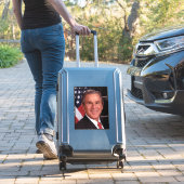 George Bush 43. US-Präsident Foto Aufkleber (Koffer Insitu)