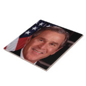 George Bush 43. US-Präsident Foto Fliese (Seite)