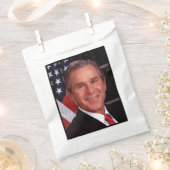 George Bush 43. US-Präsident Foto Geschenktütchen (Ausgeschnitten)