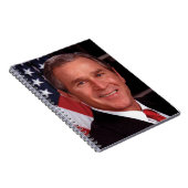 George Bush 43. US-Präsident Foto Notizblock (Rechte Seite)