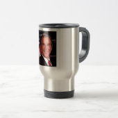George Bush 43. US-Präsident Foto Reisebecher (VorderseiteRechts)