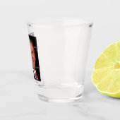 George Bush 43. US-Präsident Foto Schnapsglas (Rechts)