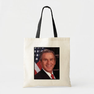 George Bush 43. US-Präsident Foto Tragetasche