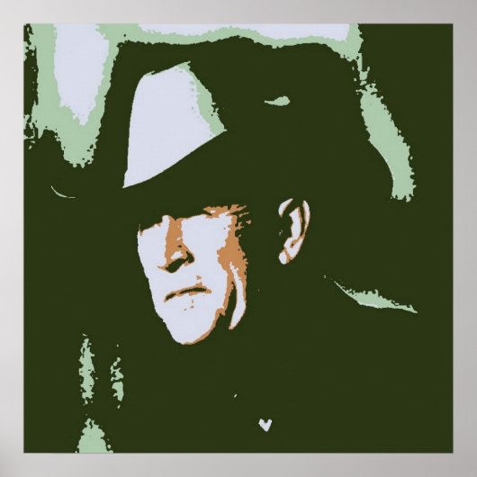George Bush/Cowboy Poster (Vorne)