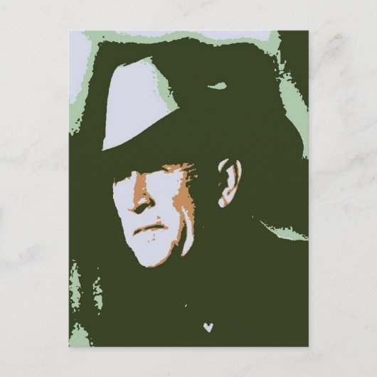 George Bush/Cowboy Postkarte (Vorderseite)