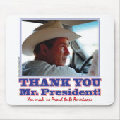 George Bush/Danke! Mousepad (Vorne)