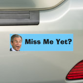 George Bush: Fräulein Me Yet? Autoaufkleber (Auf Auto)
