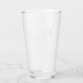 George Bush Intercontinental Airport IAH Glas (Rückseite)