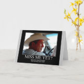 George Bush Karte (Gelbe Blume)