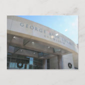 George Bush Library Postkarte (Vorderseite)
