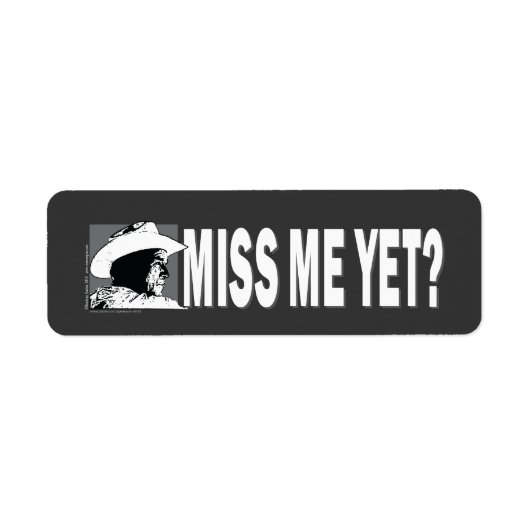 George Bush/Miss Me Fast? (Vorne)