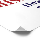 George Bush/Miss Me nur ein bisschen? Poster (Ecke)