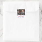 George Bush/Miss Me nur ein bisschen? Runder Aufkleber (Tasche)