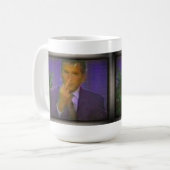George Bush-Mittelfinger Kaffeetasse (Vorderseite Links)