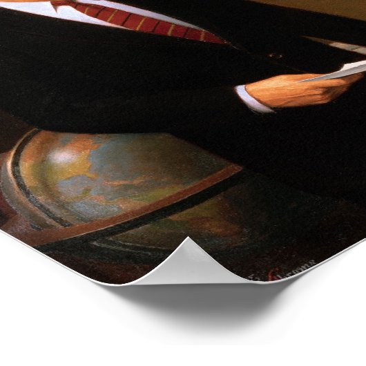 George Bush Poster (Ecke)