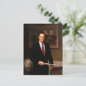 George Bush Postkarte (Stehend Vorderseite)