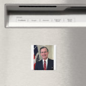 George Bush Präsident der USA Magnet (In Situ (Geschirrspüler))
