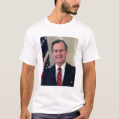 George Bush Präsident der USA T-Shirt (Vorderseite)