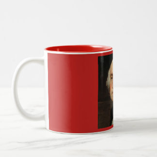 George Bush Präsident der USA Zweifarbige Tasse