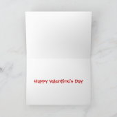 George Bush Valentinstag Feiertagskarte (Innenseite)