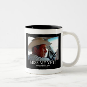 George Bush Zweifarbige Tasse